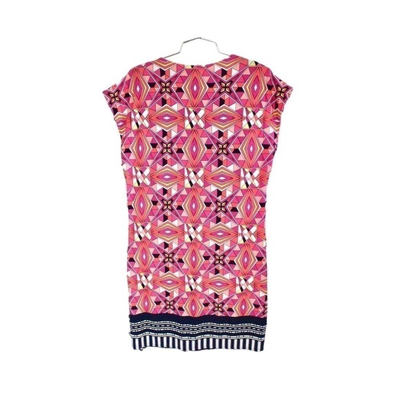 Laundry By Shelli Segal Printed Shift Dress Size S Multi Color Resort Summer - Picture 4 of 4